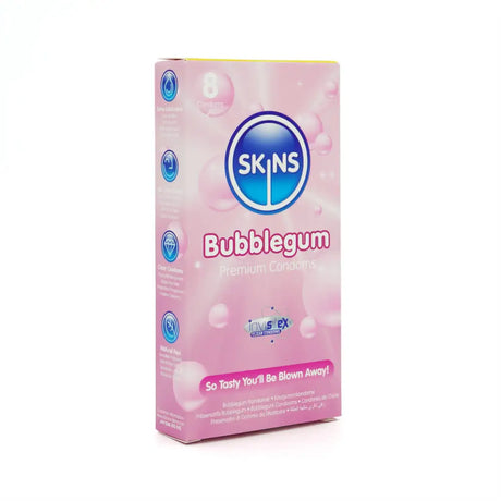 Skins Condoms Bubblegum 8 Pack - Save 20% - Fast Shipping - Sale United Kingdom Stoke-on-trent