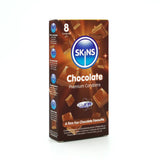 Skins Condoms Chocolate 8 Pack - Save 20% - Fast Shipping - Sale United Kingdom Stoke-on-trent