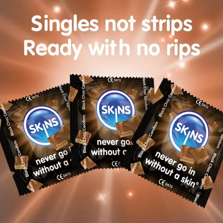 Skins Condoms Chocolate 8 Pack - Save 20% - Fast Shipping - Sale United Kingdom Stoke-on-trent