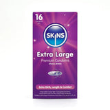 Skins Condoms Extra Large 16 Pack - Save 25% - Fast Shipping - Sale United Kingdom Stoke-on-trent