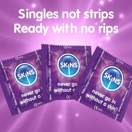 Skins Condoms Extra Large 8 Pack - Save 20% - Fast Shipping - Sale United Kingdom Stoke-on-trent