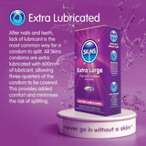 Skins Condoms Extra Large 8 Pack - Save 20% - Fast Shipping - Sale United Kingdom Stoke-on-trent