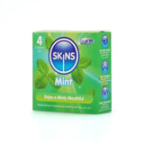 Skins Condoms Mint 4 Pack - Save 35% - Fast Shipping - Sale United Kingdom Stoke-on-trent