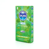 Skins Condoms Mint 8 Pack - Save 20% - Fast Shipping - Sale United Kingdom Stoke-on-trent