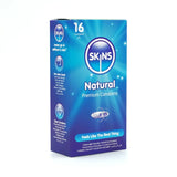 Skins Condoms Natural 16 Pack - Save 25% - Fast Shipping - Sale United Kingdom Stoke-on-trent