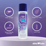 Skins Fusion Hybrid Silicone and Waterbased Lubricant 130ml - Save 30% - and - Fast - Sale United Kingdom Stoke-on-trent