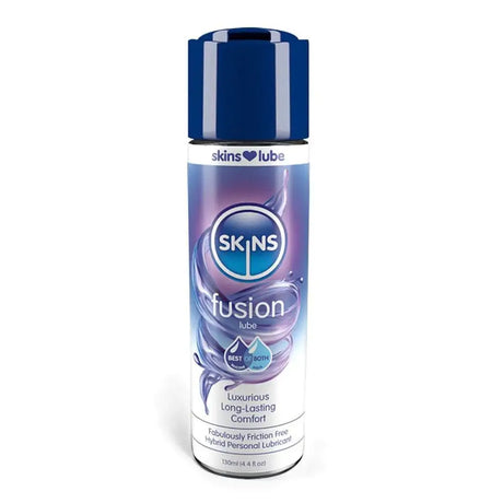Skins Fusion Hybrid Silicone and Waterbased Lubricant 130ml - Save 30% - and - Fast - Sale United Kingdom Stoke-on-trent