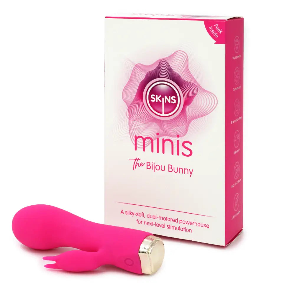 Skins Minis - the Bijou Bunny - Save 15% - the - Fast Shipping - Vibrator United Kingdom Stoke-on-trent