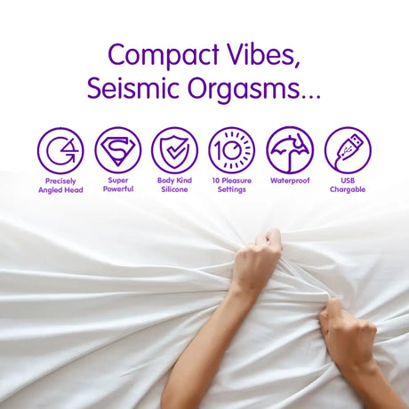 Skins Minis - the Sweet g - Save 15% - the g - Fast Shipping - Vibrator United Kingdom Stoke-on-trent