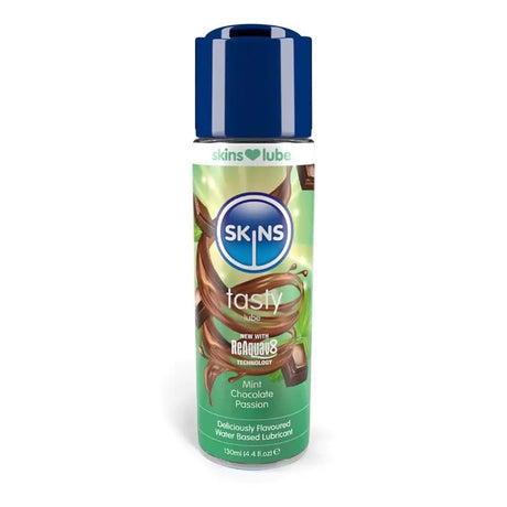 Skins Mint Chocolate Passion Waterbased Lubricant 130ml - Save 25% - Fast - Sale United Kingdom Stoke-on-trent
