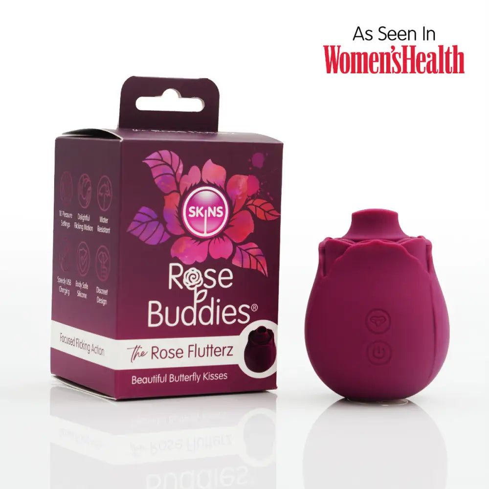 Skins Rose Buddies - the Flutterz - Save 10% - the - Fast Shipping - Vibrator United Kingdom Stoke-on-trent