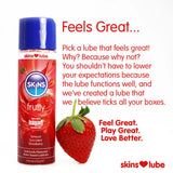 Skins Strawberry Water Based Lubricant - 5ml Foil - Save 25% - Fast Shipping - Sale United Kingdom Stoke-on-trent
