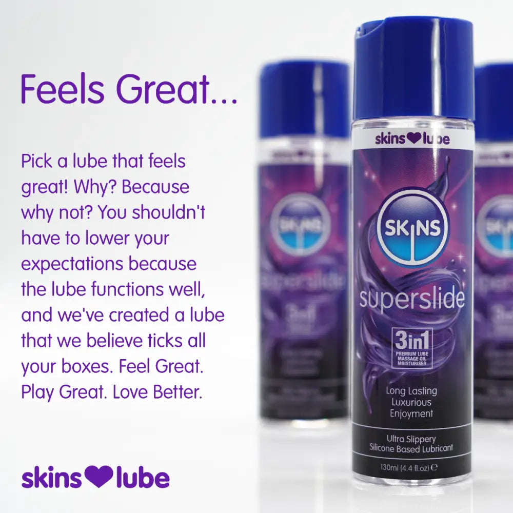 Skins Super Slide Silicone Lubricant - 5ml Foil - Save 25% - Fast Shipping - Sale United Kingdom Stoke-on-trent
