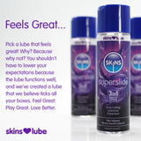 Skins Super Slide Silicone Lubricant - 5ml Foil - Save 25% - Fast Shipping - Sale United Kingdom Stoke-on-trent