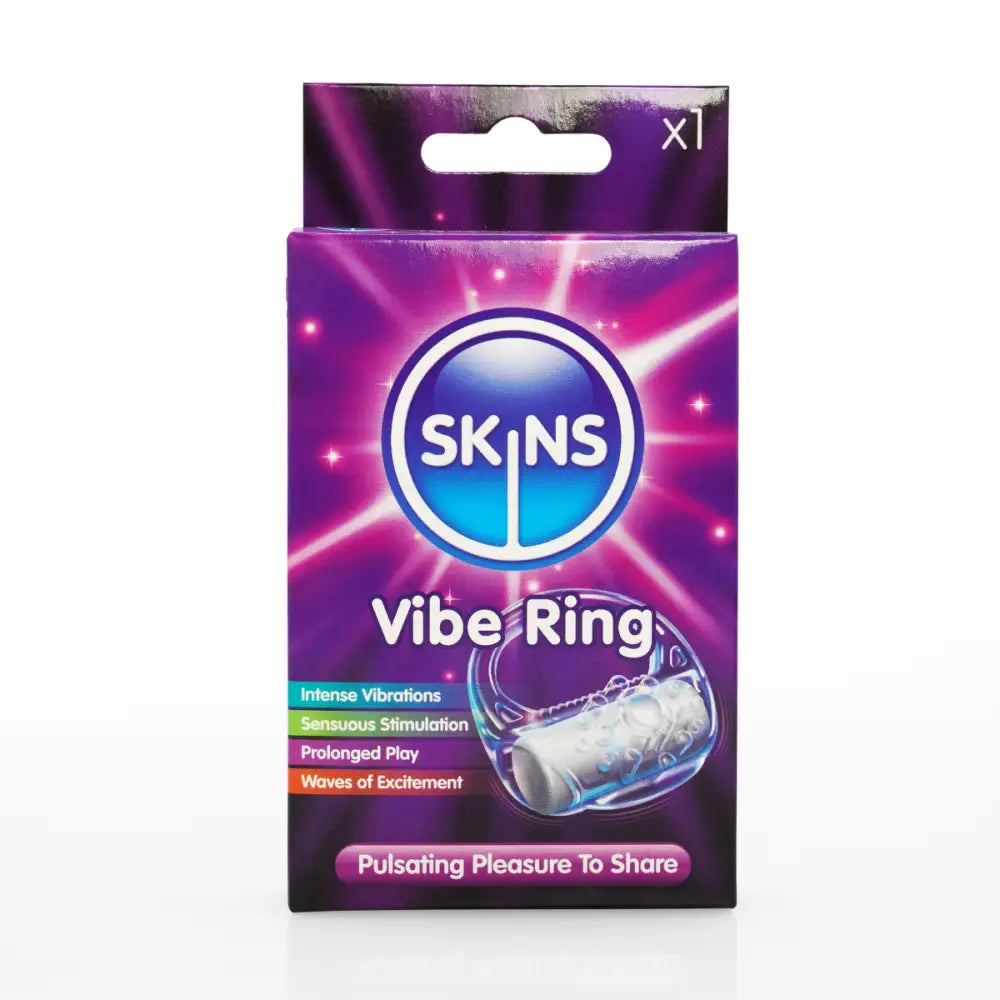 Skins Vibrating Ring - Save 25% - Retail Pack - Fast Shipping - Sale United Kingdom Stoke-on-trent