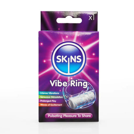 Skins Vibrating Ring - Save 25% - Retail Pack - Fast Shipping - Sale United Kingdom Stoke-on-trent