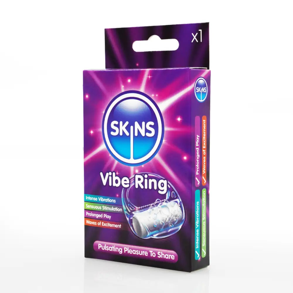 Skins Vibrating Ring - Save 25% - Retail Pack - Fast Shipping - Sale United Kingdom Stoke-on-trent