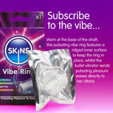 Skins Vibrating Ring - Save 25% - Retail Pack - Fast Shipping - Sale United Kingdom Stoke-on-trent