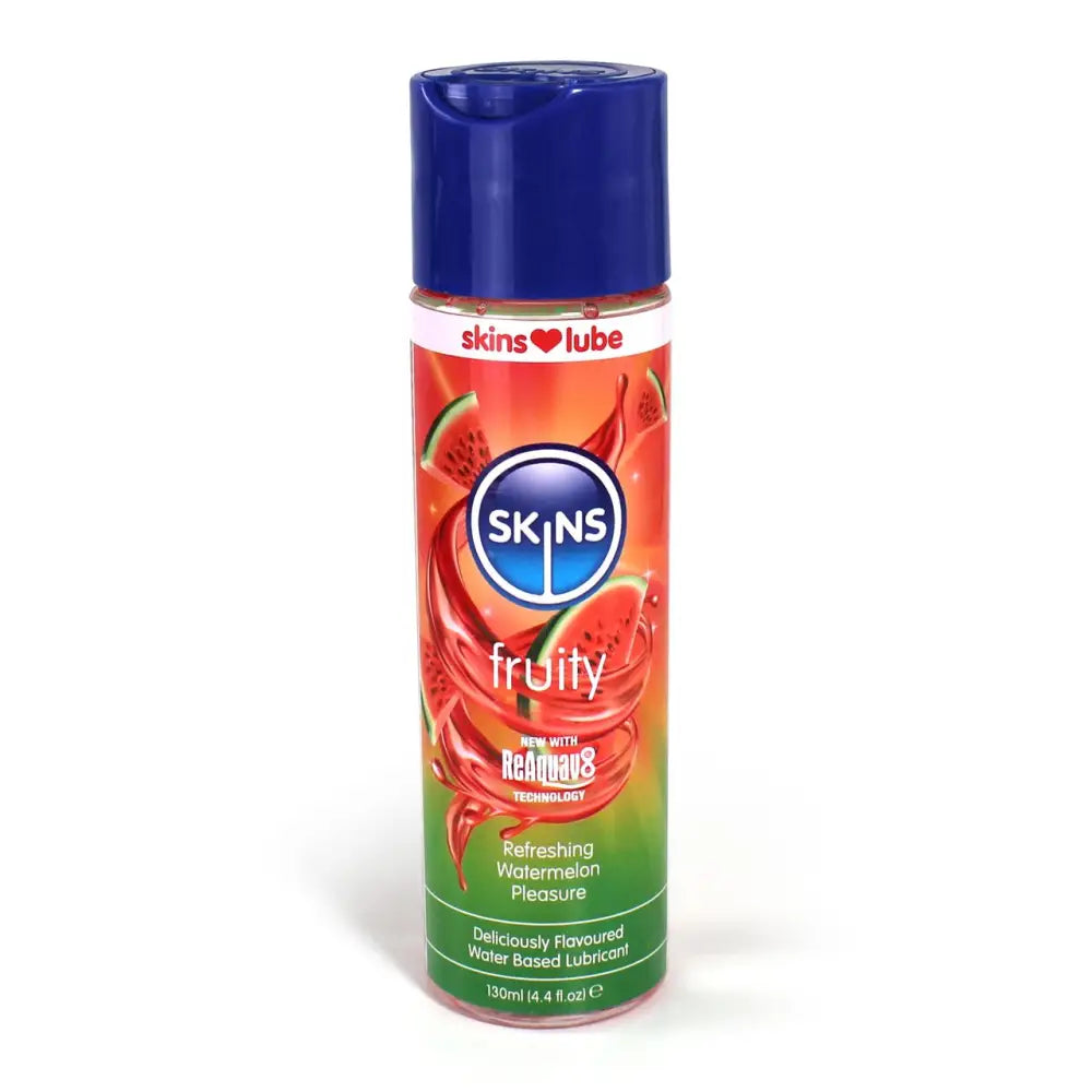 Skins Watermelon Water Based Lubricant 4.4 Fl Oz (130ml) - Save 10% - Fl Oz - Fast - Sale United Kingdom Stoke-on-trent