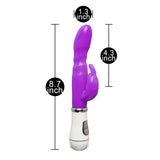 Slim Gspot Twelve Speed Rabbit Vibrator Purple - Save 25%