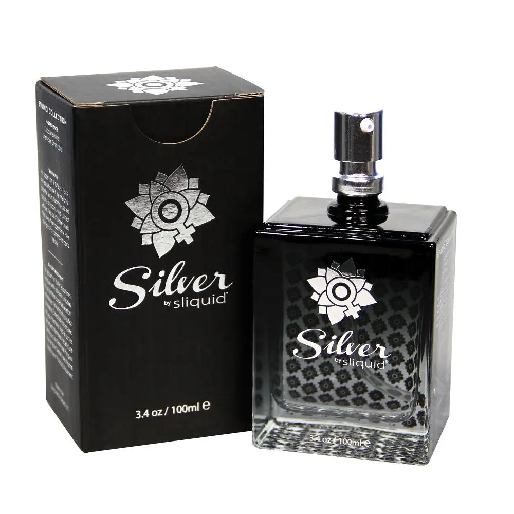 Sliquid Naturals Silver Studio Collection Silicone Lubricant-100ml - Save 25% - Sale United Kingdom Stoke-on-trent