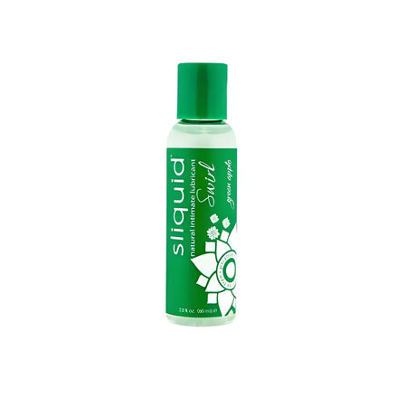 Sliquid Naturals Swirl Flavoured Lubricants-green Apple 59ml - Lubricant - Save 30% - Lubricants-green - Fast - Sale United Kingdom