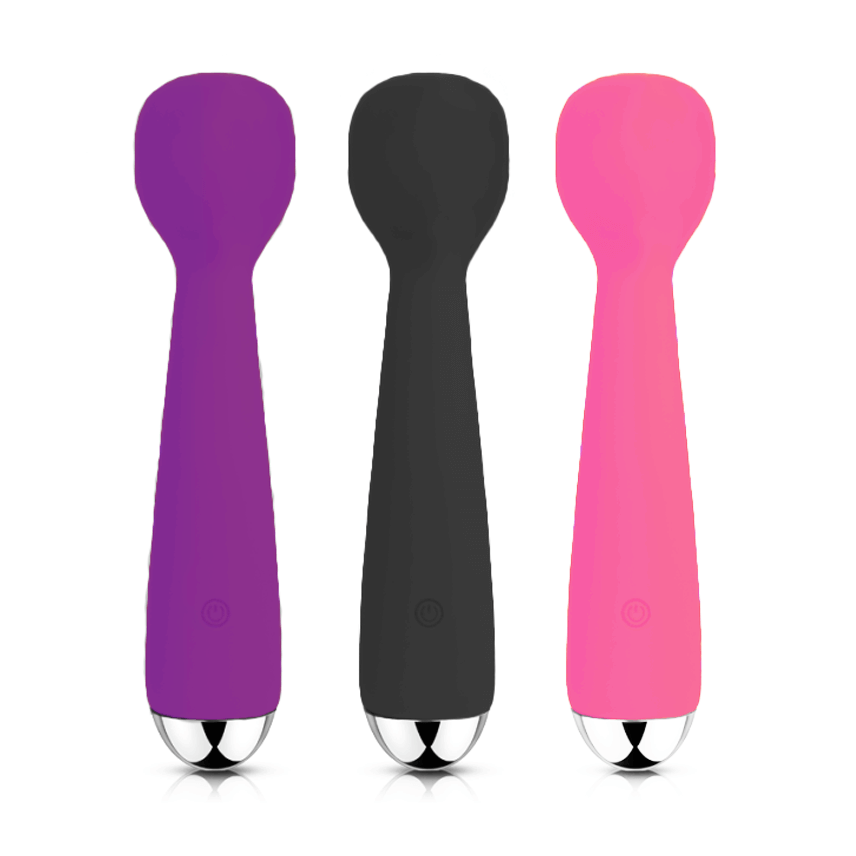 Small 6 inch Silicone Magic Wand Vibrator