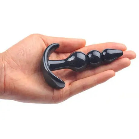 Small Black Beaded Anal Plug - Save 25% - Fast Shipping - Sale United Kingdom Stoke-on-trent