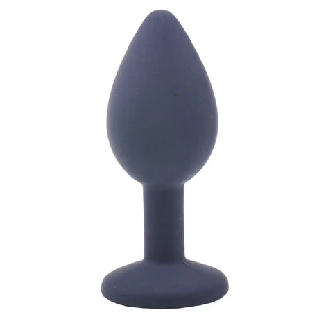 Small Black Jewelled Silicone Butt Plug - Save 15% - Fast Shipping - Sale United Kingdom Stoke-on-trent