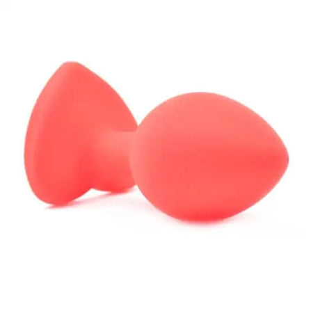 Small Heart Shaped Diamond Base Red Butt Plug - Save 25% - Fast Shipping - Sale United Kingdom Stoke-on-trent
