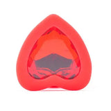 Small Heart Shaped Diamond Base Red Butt Plug - Save 25% - Fast Shipping - Sale United Kingdom Stoke-on-trent