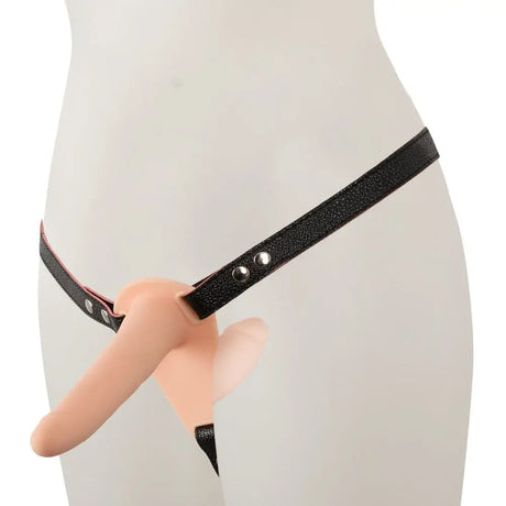 Soft Touch Silicone Rechargeable Vibrating Double Strap - Save 20% - Dildo United Kingdom Stoke-on-trent