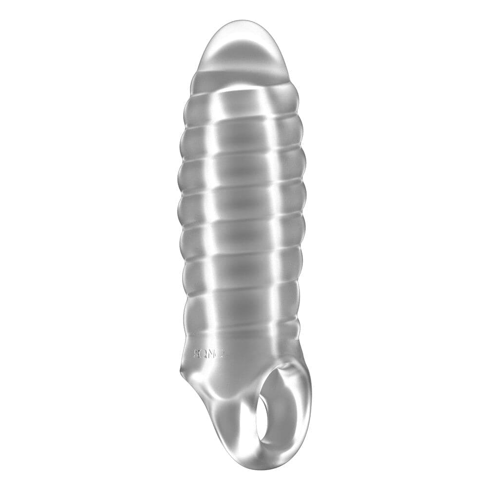 Sono nr.36 Extensie groasă întinsă de penis transparent