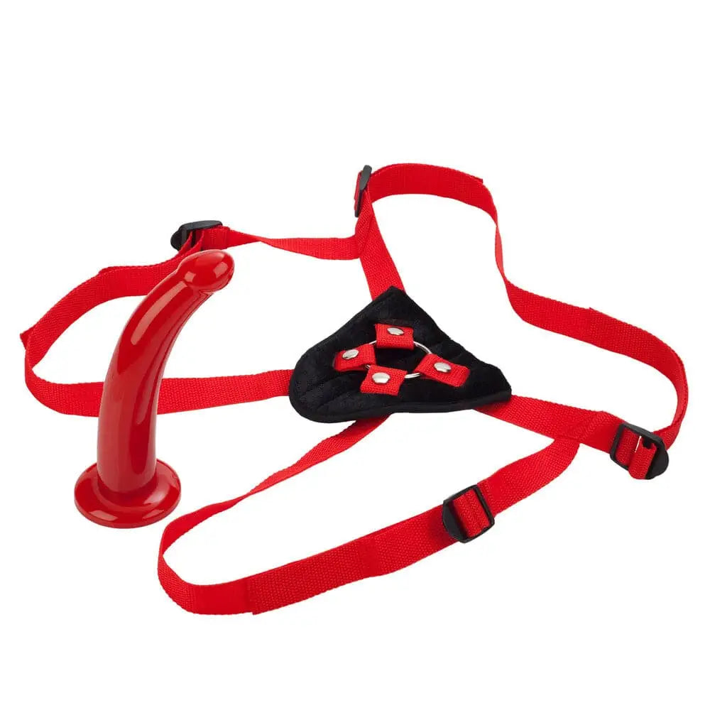 Sophias Red Rider Strap on Dildo - Save 15% - on - Fast Shipping - United Kingdom Stoke-on-trent