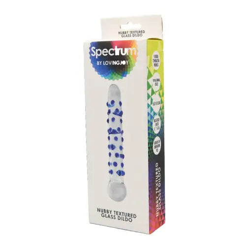 Spectrum Nubby Textured Glass Dildo - Dildos - Save 25% - Fast Shipping - United Kingdom Stoke-on-trent
