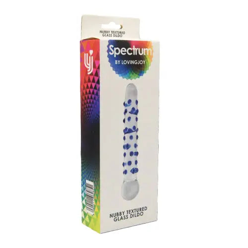 Spectrum Nubby Textured Glass Dildo - Dildos - Save 25% - Fast Shipping - United Kingdom Stoke-on-trent