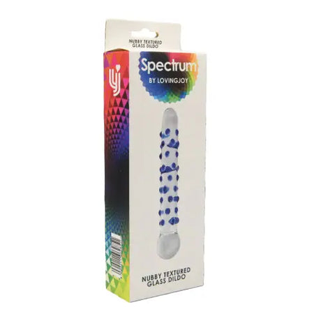 Spectrum Nubby Textured Glass Dildo - Dildos - Save 25% - Fast Shipping - United Kingdom Stoke-on-trent