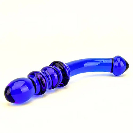 Spectrum Ribbed G-spot Glass Dildo - Dildos - Save 25% - G-spot - Fast Shipping - United Kingdom Stoke-on-trent