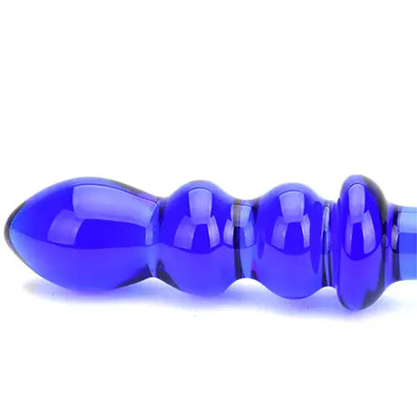 Spectrum Ribbed G-spot Glass Dildo - Dildos - Save 25% - G-spot - Fast Shipping - United Kingdom Stoke-on-trent