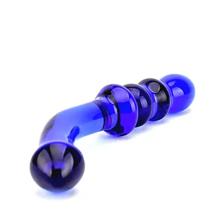 Spectrum Ribbed G-spot Glass Dildo - Dildos - Save 25% - G-spot - Fast Shipping - United Kingdom Stoke-on-trent