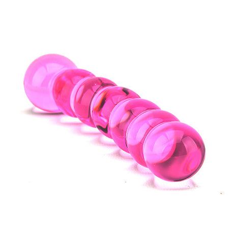 Spektrum ribbet glassdildo