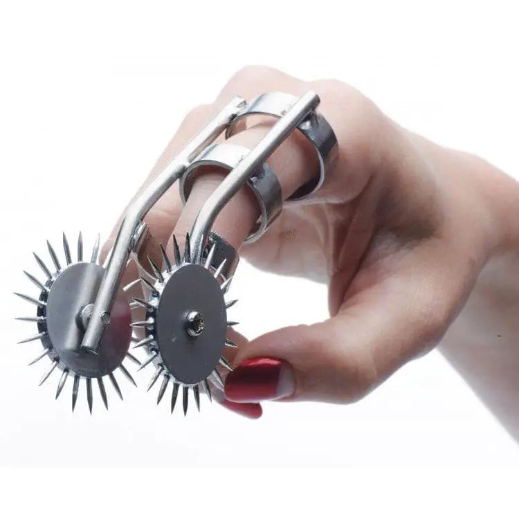 Spikes Double Finger Pinwheel - Sex Toys - Save 25% - Fast Shipping - Sale United Kingdom Stoke-on-trent