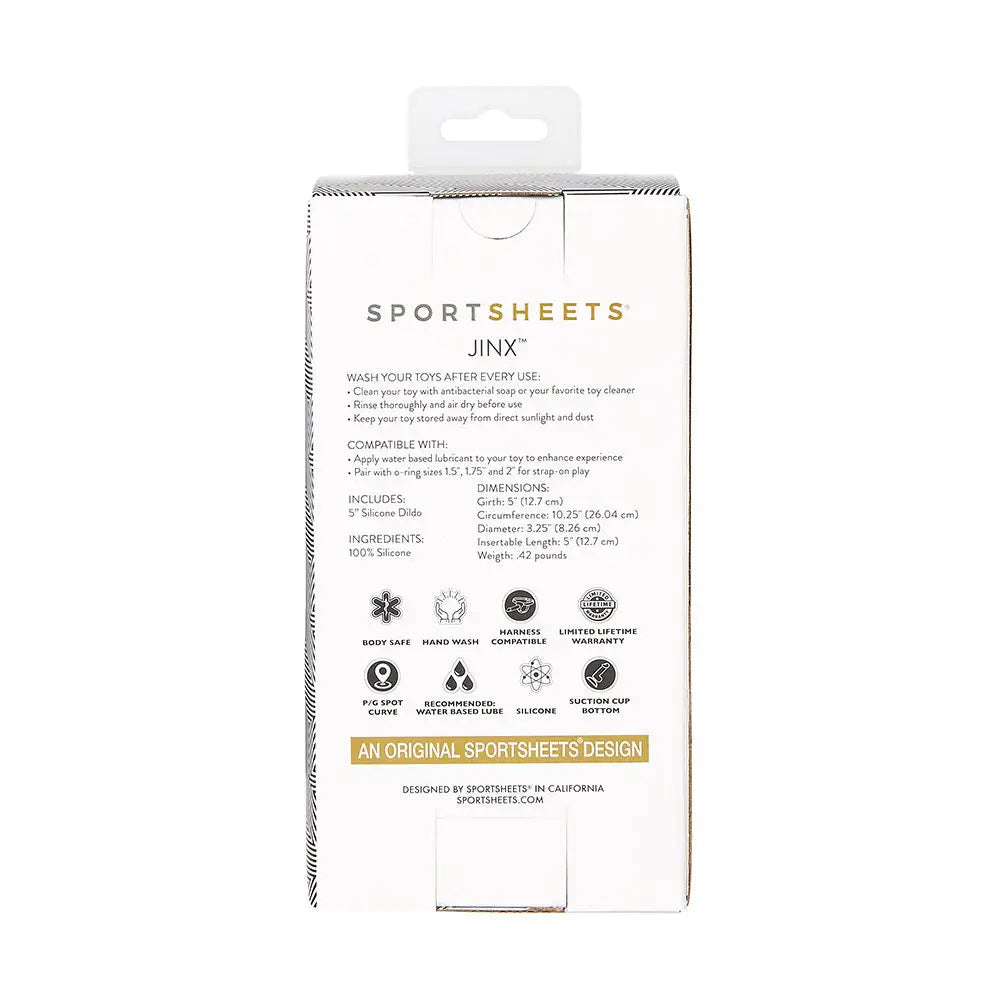 Sportsheets Merge Collection - Jinx - 5’’ Solid Silicone Dildo - Save 5% - Fast - Dildos United Kingdom Stoke-on-trent