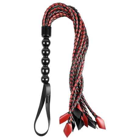 Sportsheets Saffron Braided Flogger - Save 30% - Sale