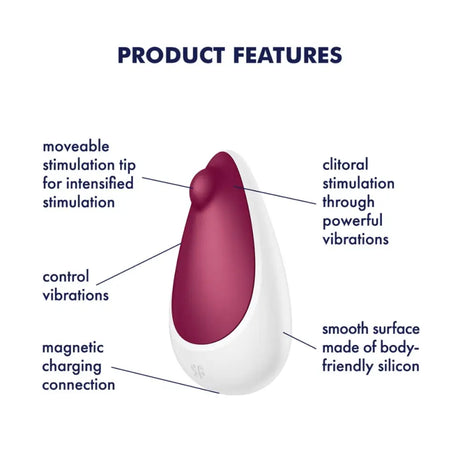 Spot on 3 Berry - Save 10% - on - Fast Shipping - Vibrator United Kingdom Stoke-on-trent