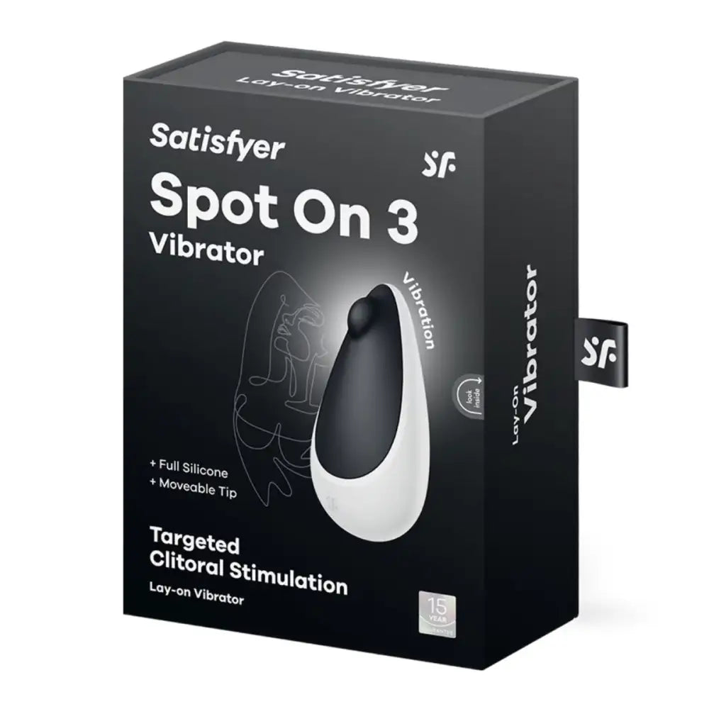 Spot on 3 Black - on Black - Fast Shipping - Vibrator United Kingdom Stoke-on-trent