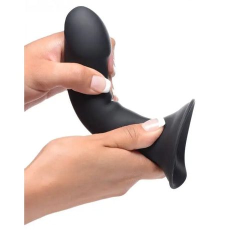 Squeezable Phallic Dildo - Black - Sex Toys - Save 25% - Fast Shipping - United Kingdom Stoke-on-trent