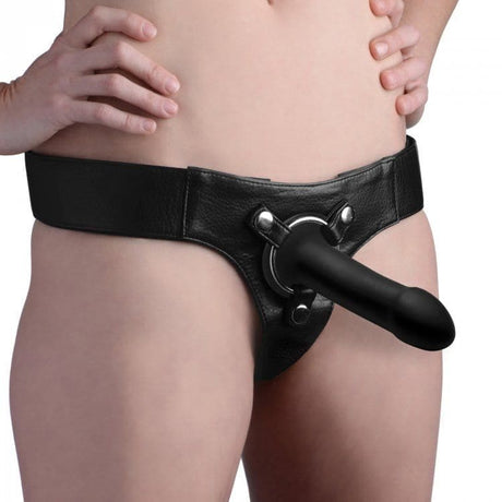 Squeezable Phallic Dildo - Black - Sex Toys - Save 25%