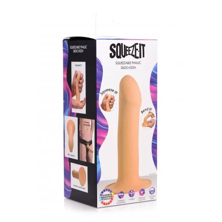 Squeezable Phallic Dildo - Light - Sex Toys - Save 30% - Fast Shipping - United Kingdom Stoke-on-trent