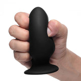 Squeezable Silicone Anal Plug - Medium - Sex Toys
